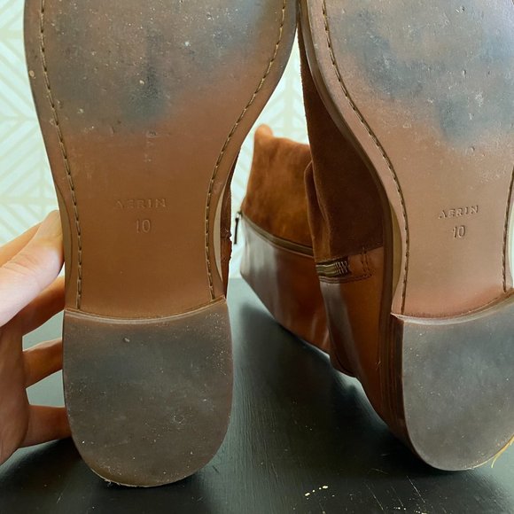 Aerin Size 10 M Matilda Boots in Cognac/Caramel - Picture 7 of 16
